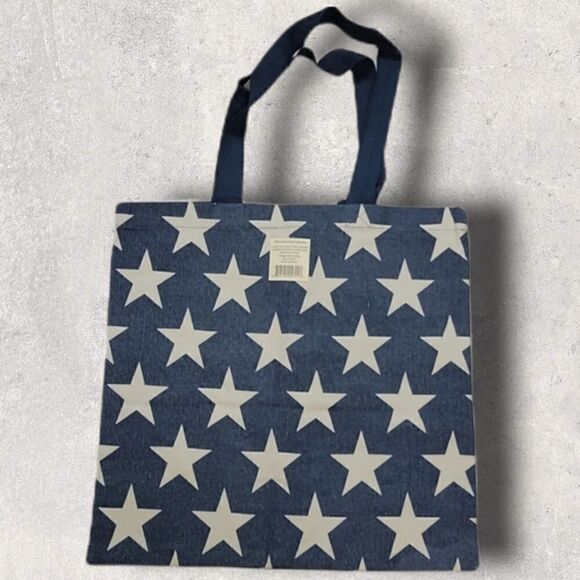 THE COUNTRY HOUSE COLLECTION VINTAGE STAR TOTE BAG - NEW! - Picture 1 of 5